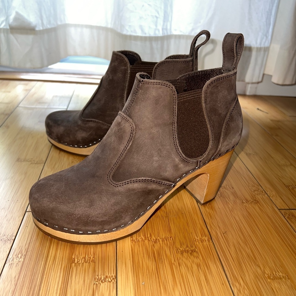 Hasbeen Toffel Brown Heels